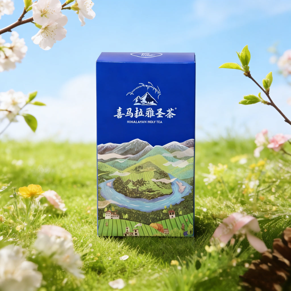 red tea, springtime tea, detail